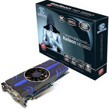 sapphire radeon HD 5850 with TOXIC and Vapor- X